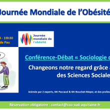 Conférence-Débat "Sociologie de l'Obésité" pour la Journée Mondiale de l'Obésité 2024
