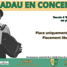 Concert Nadau  stade de rugby jurancon 28/06/2025