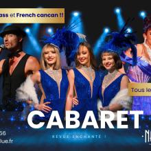 Photographie d'artistes de cabaret en costumes