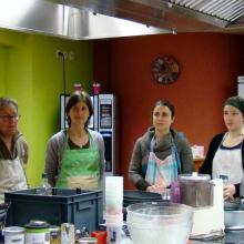 groupe en cuisine