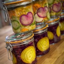 Bocaux légumes lactofermentés