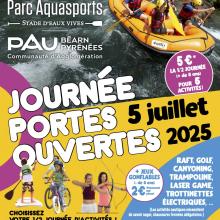 Le Parc Aquasports Stade d’Eaux Vives Affiche des journées portes ouvertes au parc aquasport