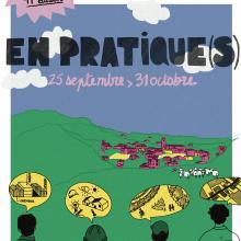 Affiche Mois de l'architectuer "En pratique(s)"
