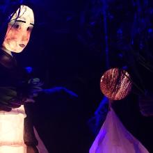 Marionnette à taille humaine rétro éclairée