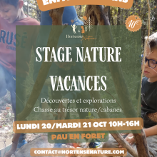 stage nature enfants