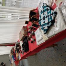 objets fabriqués par les membres du club