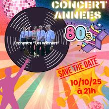 Concert Années 80's animé par les Winners