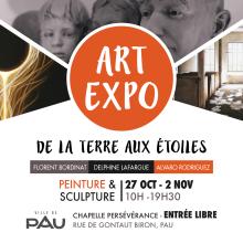 Affiche Art Expo Chapelle Persévérance, Pau