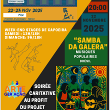 Week-end Natal Capoeirando et Soirée Samba Da Galera