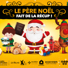 père noël fait de la récup