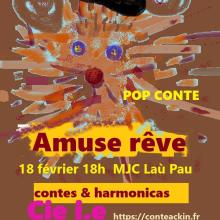 Amuse rêve spectacle conte et harmonicas tous publics