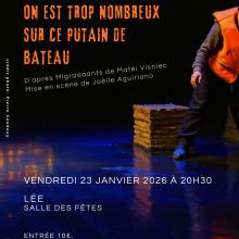 Théâtre de Matéi Visniec le 23/01/26
