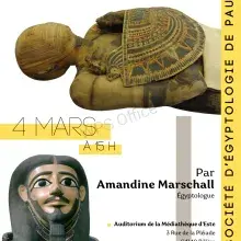 Conférence société égyptologie de Pau