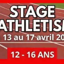 Le CU PAU vous propose un stage d'athletisme à Pau du 13 au 17 avril 2026 au Stade André Lavie