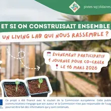 Invitation à la réflexion autour du Living Lab de Pistes-Solidaires le 16 mars 2026