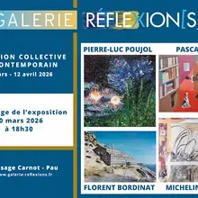 Vernissage d'exposition d'art contemporain & inauguration de la Galerie RÉFLEXION[S]