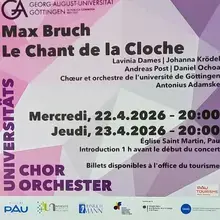 flyer concerts Max BRUCH 