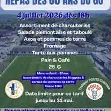 Repas des 80ans du GO