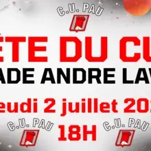 FÊTE DU CUP - JEUDI 2 JUILLET 2026 - 18H - STADE ANDRÉ LAVIE 