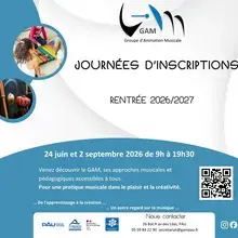 INSCRIPTIONS GAM 2026/2027