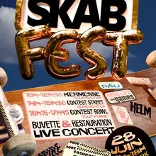 AFFICHE SKAB FEST