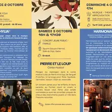 Programmation détaillée des concerts du festival Gelos en Musiques 2026