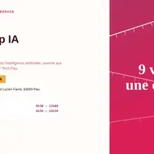 STEM4ALL  organise un bootcamp IA à Pau