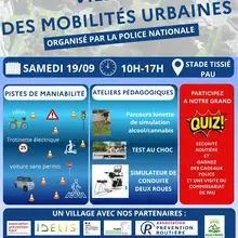 Village des mobilités urbaines - Samedi 19 septembre au satde Tissié de PAU