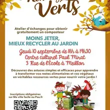 Atelier moins jeter, mieux recycler au jardin