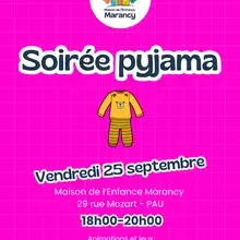 Soirée pyjama à Marancy