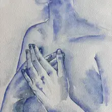 vernissage d'aquarelle à l'espace dantza
