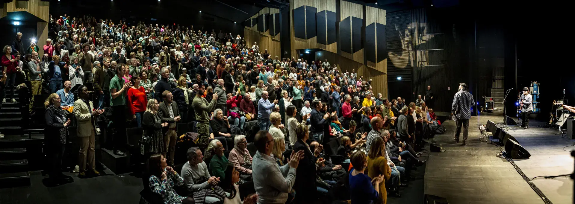 Public lors d'un concert de Jazz au Foirail