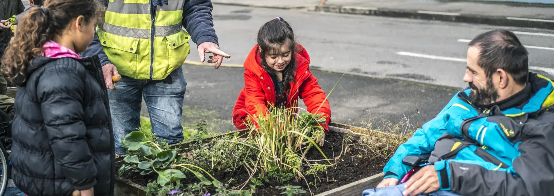 Atelier jardinage en exterieur