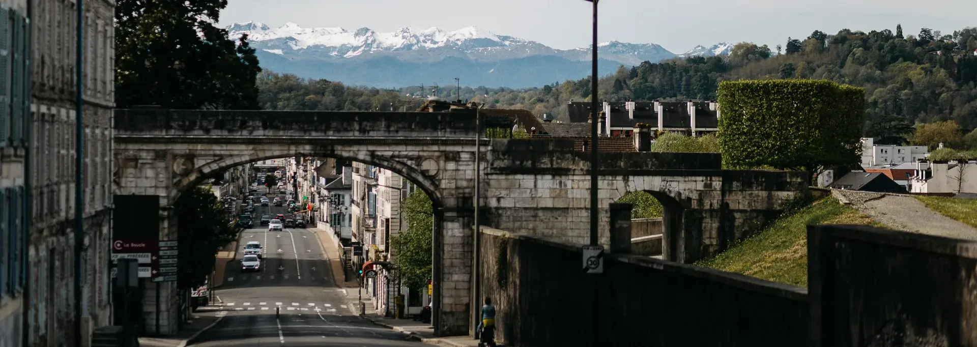 Vue sur les Pyrénées 