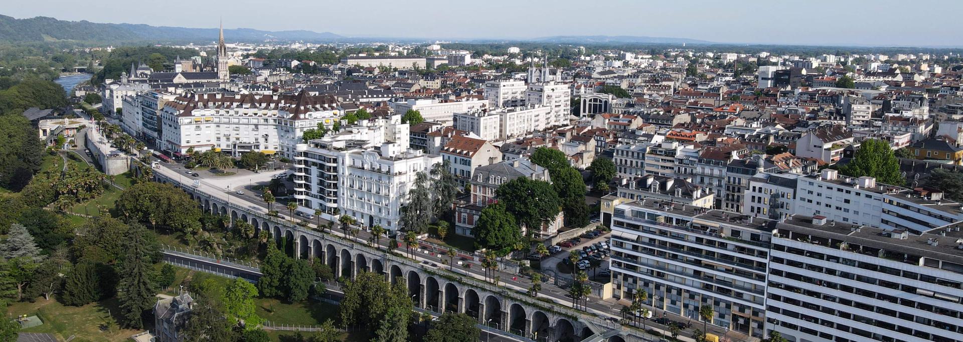 Le boulevard vu d'en haut