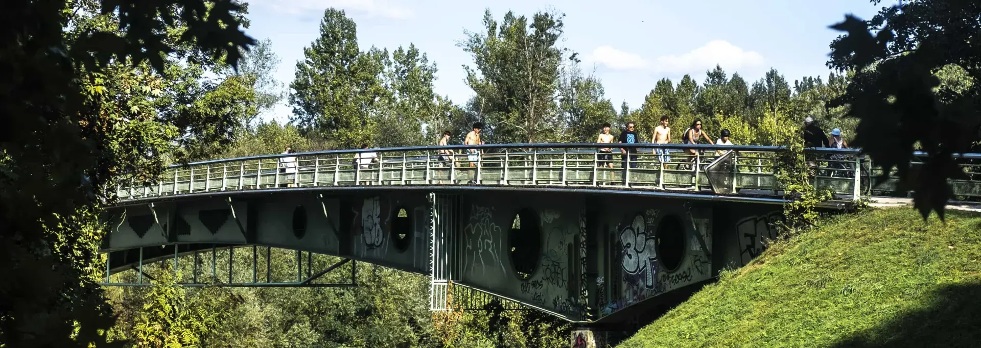 La passerelle de Gelos