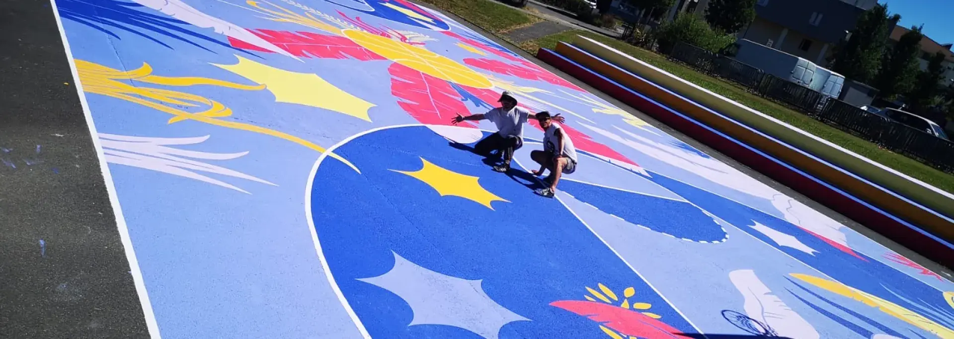Terrain de basket d'Ousse des Bois