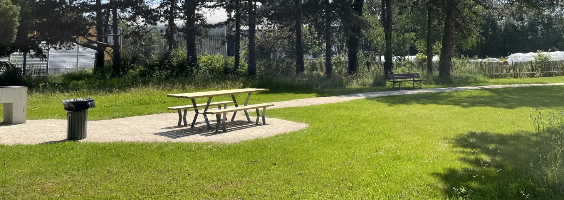 Le jardin multigénérationnel sur le site Plein Ciel 