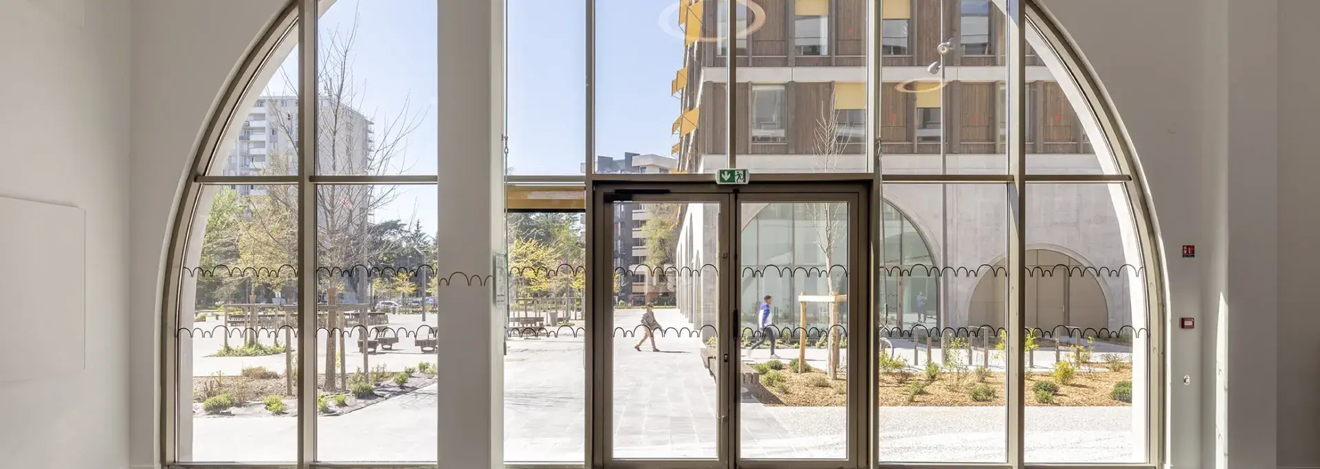 Pôle Laherrere : entrée