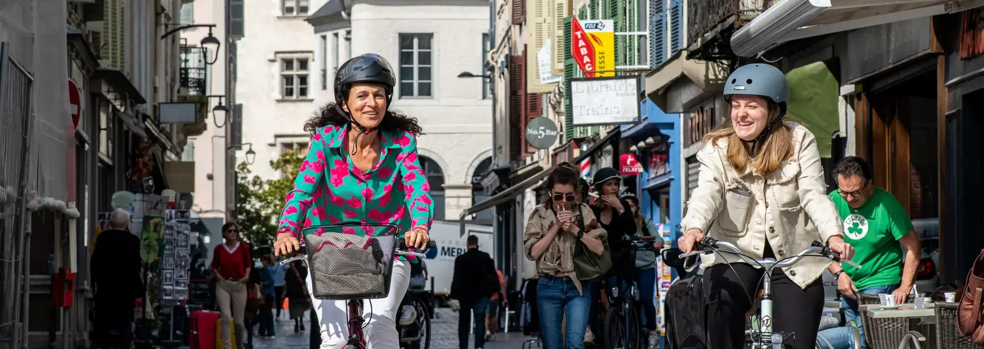 Balade en vélo dans la ville