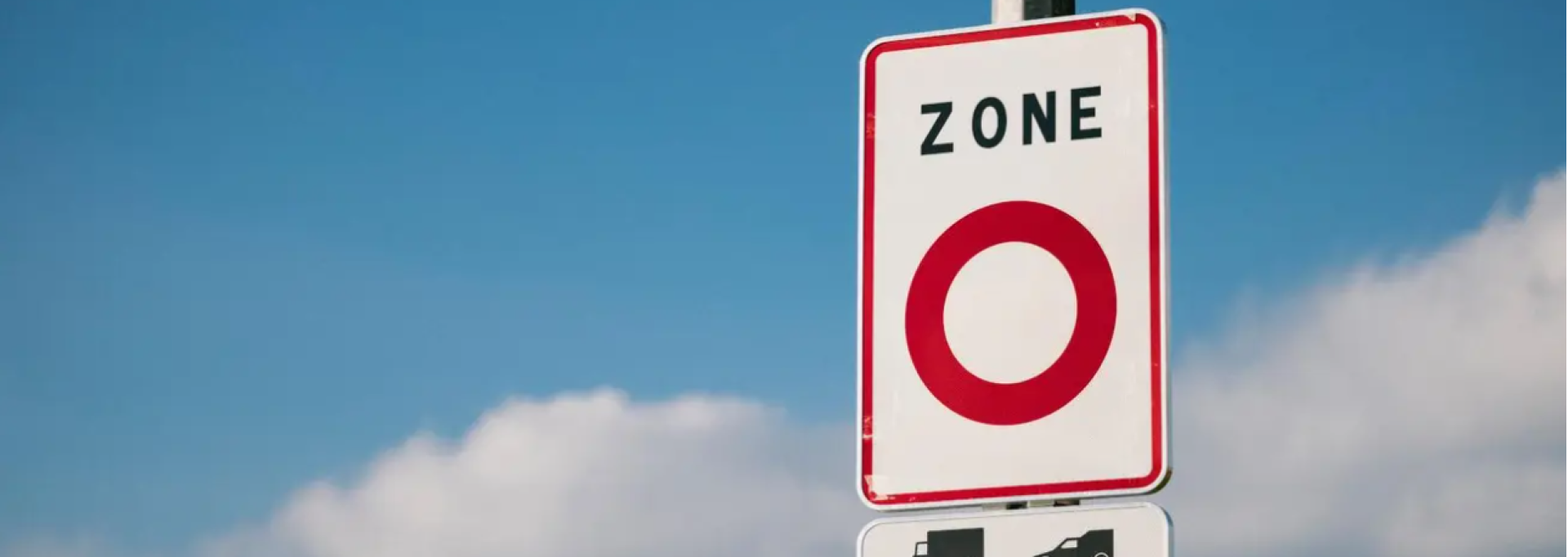 panneau Zone faible émission 