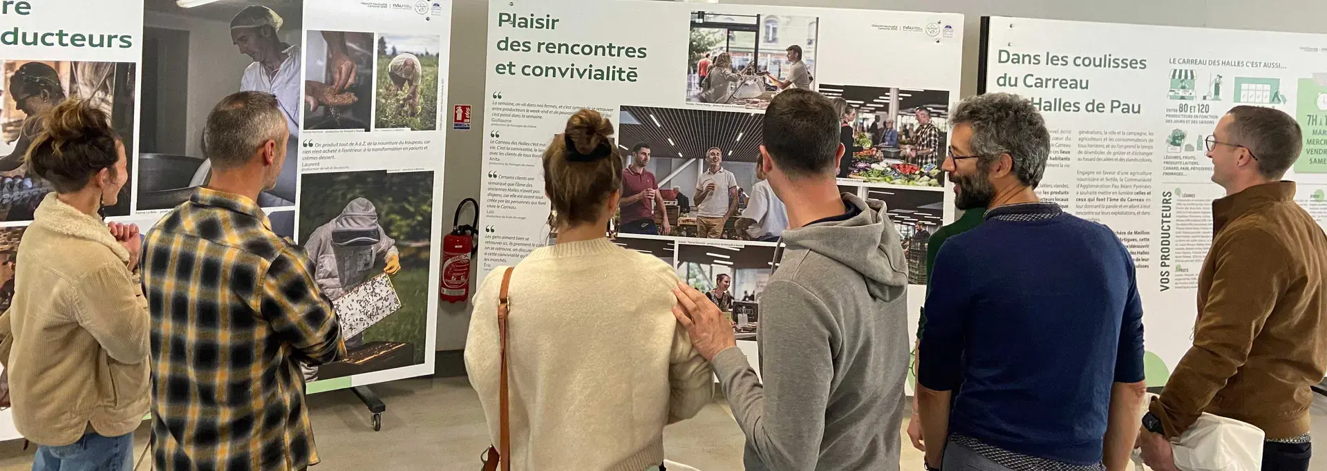 Exposition au carreau des halles