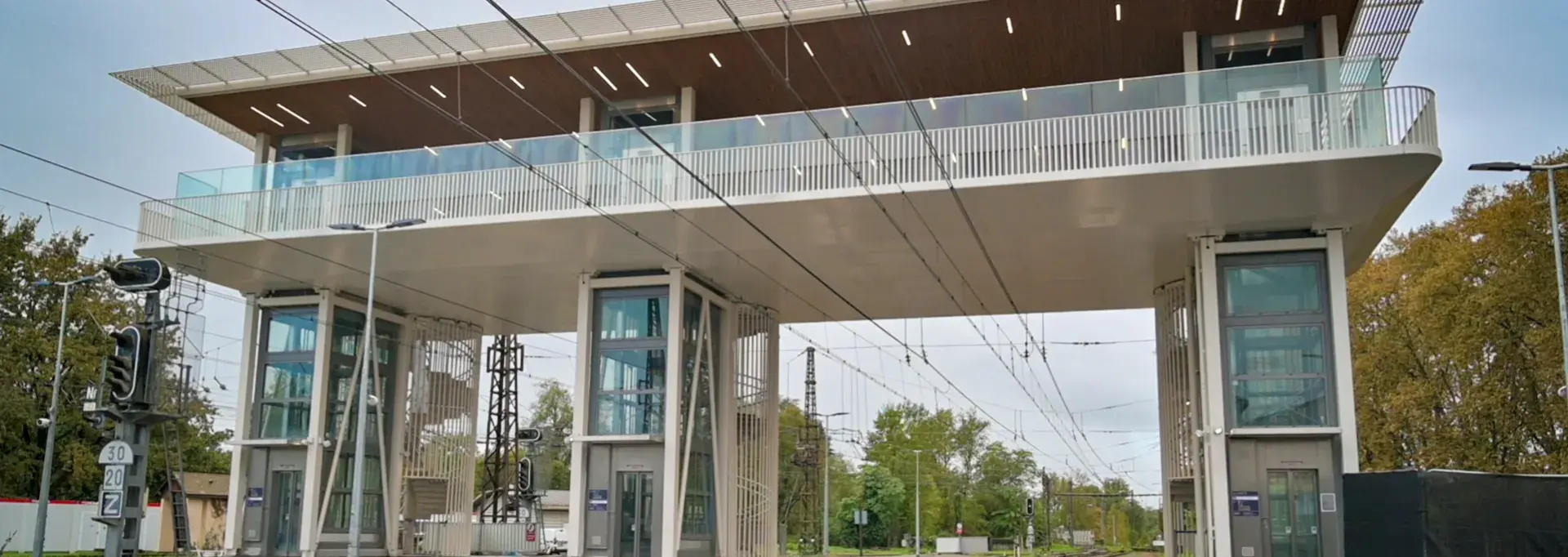 La passerelle de la Gare de Pau
