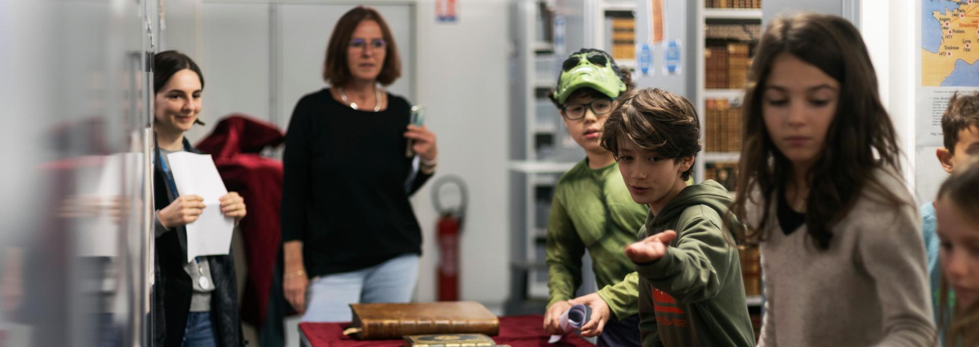 La chasse aux trésors aux archives de Pau