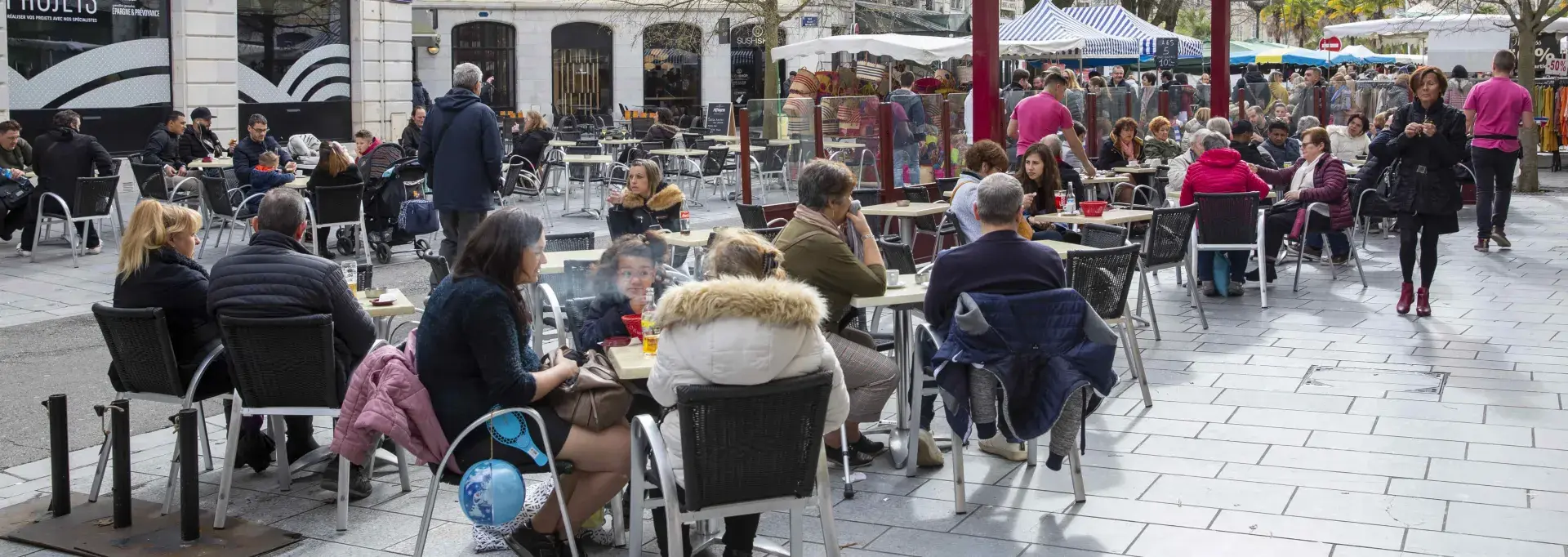 le centre-ville de Pau 