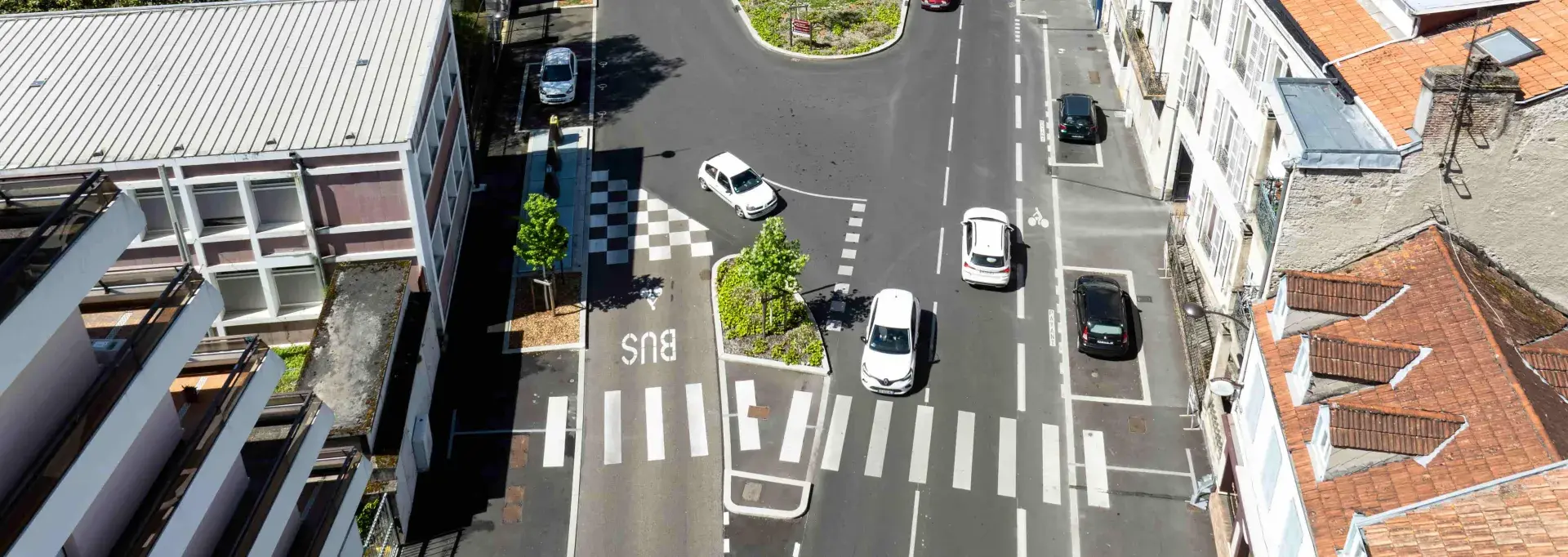Batsalle : l'entrée Est de Pau