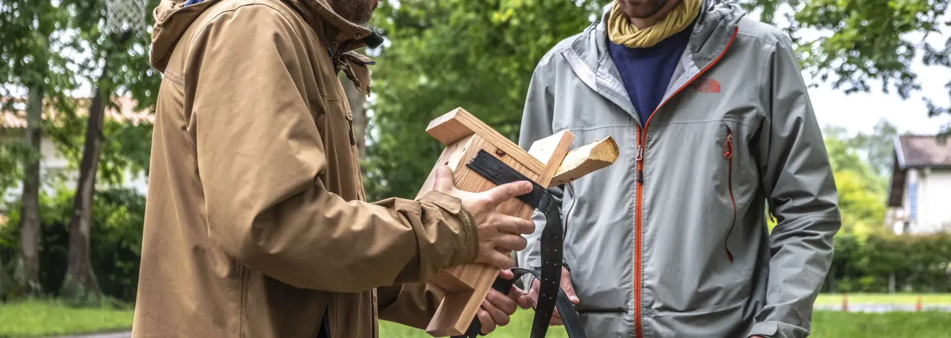 Echange autour d'un nichoir