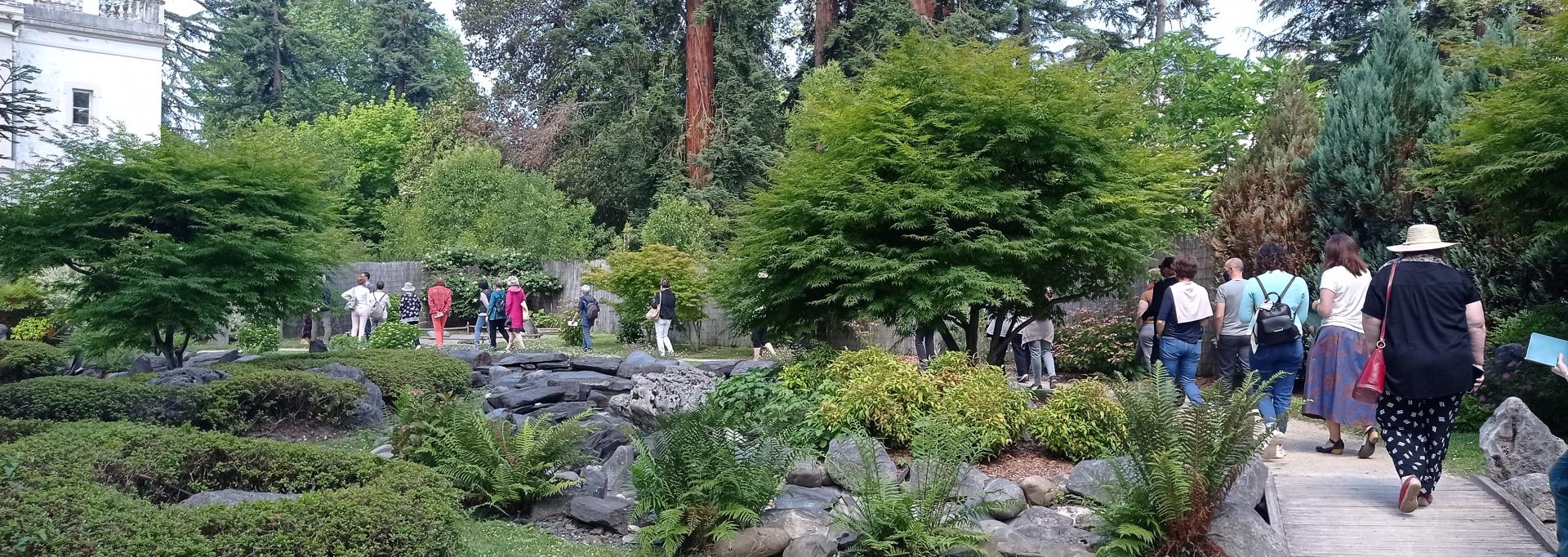 Rendez-vous aux jardins Visite du jardin Kofu