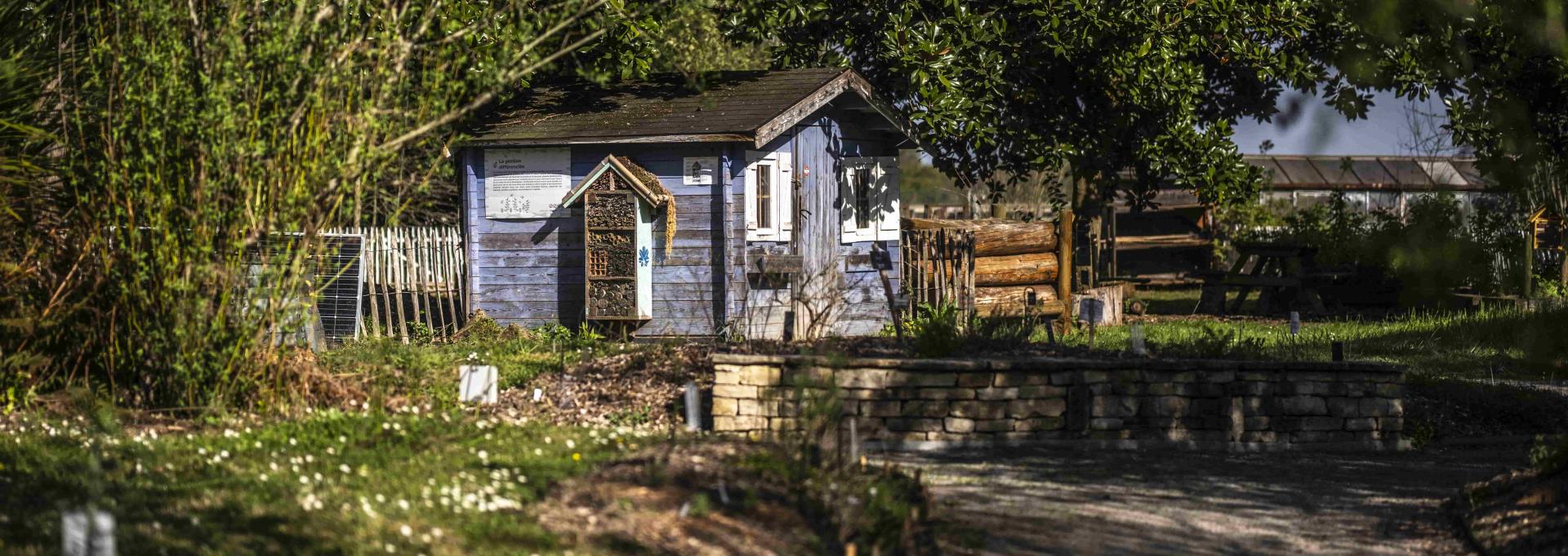 Les sentiers de Sers : le jardin pédagogique 
