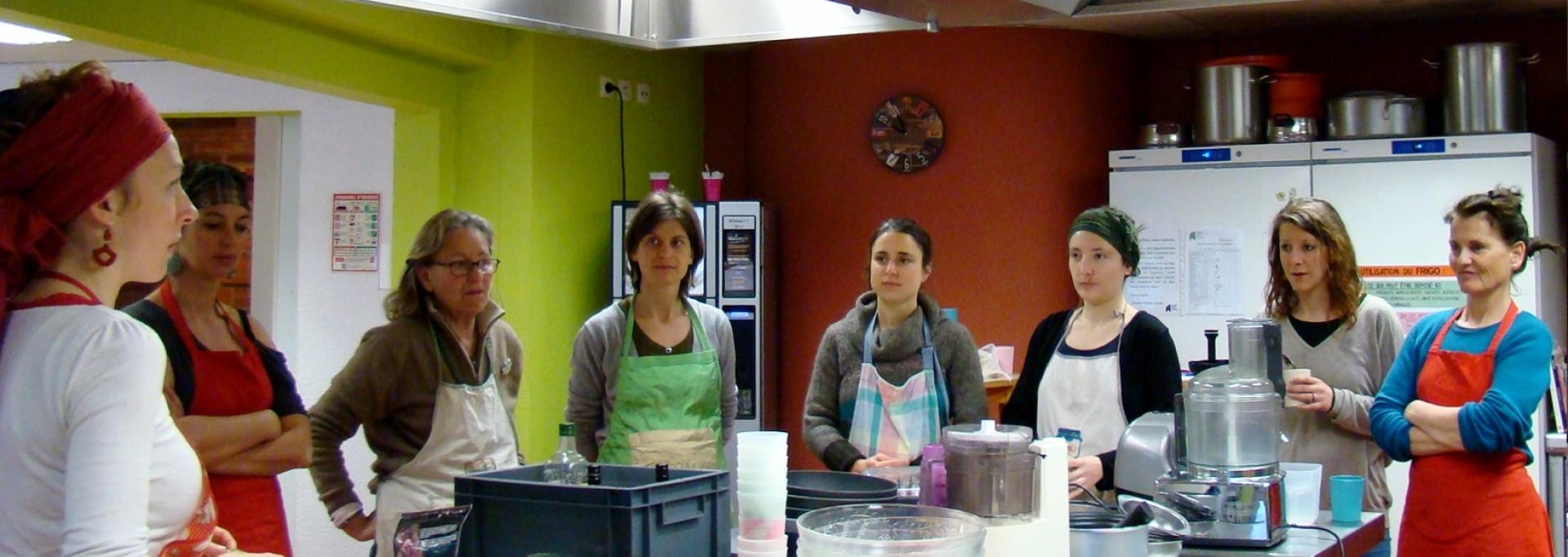 groupe en cuisine